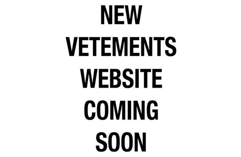 vetements website